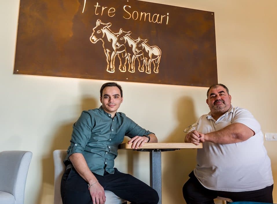 I TRE SOMARI – kúsok Kampánie pod hradom